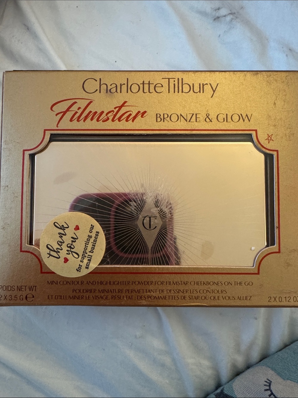 Charlotte Tilbury Filmstar Bronze & Glow Contour Duo – Luxury Face Sculpt & High